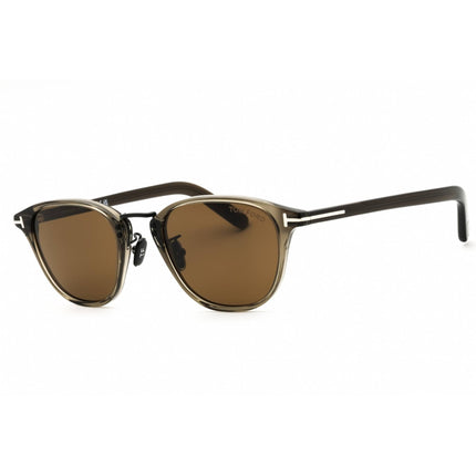 Tom Ford Men's Sunglasses - Shiny Grey Acetate Panthos Full Rim Frame | FT1049-D 20J ,