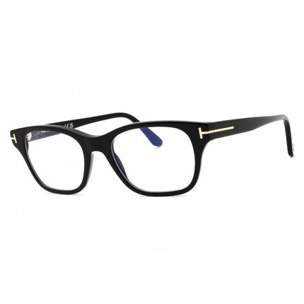 Tom Ford Men's Eyeglasses - Shiny Black Acetate Square Full Rim Frame | FT6120-B 001 ,
