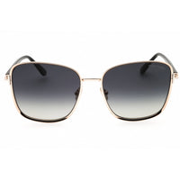 Tom Ford Women's Sunglasses - Rose Gold/Black Metal Full Rim Frame | FT1029 28D ,