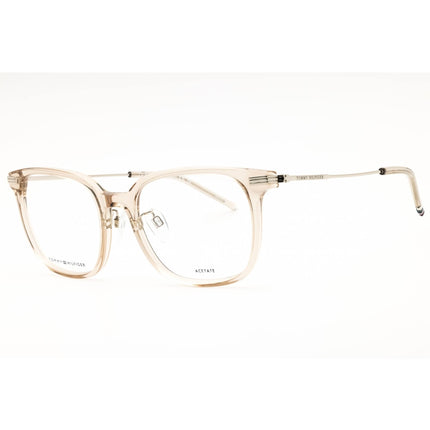 Tommy Hilfiger Men's Eyeglasses - Beige Acetate Square Full Rim | TH 2115/F 010A 00 ,