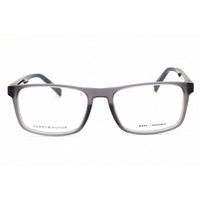 Tommy Hilfiger Men's Eyeglasses - Grey Blue Plastic Square Frame | TH 2148 009V 00 ,