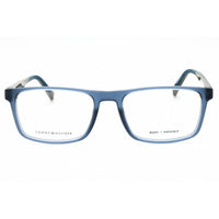 Tommy Hilfiger Men's Eyeglasses - Blue Brown Plastic Square Frame | TH 2148 0S9W 00 ,