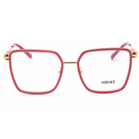 Versace Women's Eyeglasses - Opal Bordeaux/Gold Metal Full Rim Frame | 0VE1294D 1510 ,