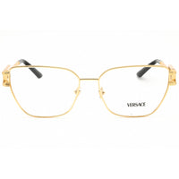 Versace Women's Eyeglasses - Gold Metal Cat Eye Shape Full Rim Frame | 0VE1301 1002 ,