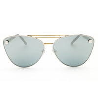 Versace Women's Sunglasses - Silver/Gold Metal Full Rim Frame | 0VE2267 15141U ,
