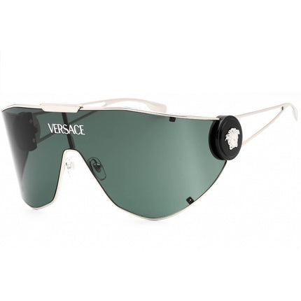 Versace Unisex Sunglasses - Silver/Black Metal Full Rim Frame | 0VE2268 10003H ,