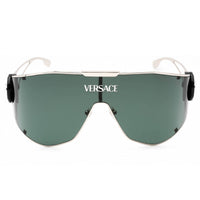 Versace Unisex Sunglasses - Silver/Black Metal Full Rim Frame | 0VE2268 10003H ,
