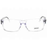 Versace Men's Eyeglasses - Clear Plastic Rectangular Full Rim Frame | 0VE3342F 148 ,
