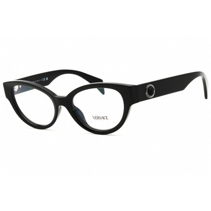 Versace Women's Eyeglasses - Black Acetate Cat Eye Full Rim Frame | 0VE3361U GB1 ,