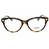 Versace Women's Eyeglasses - Havana Injected Propionate Oval Frame | 0VE3365U 108 ,