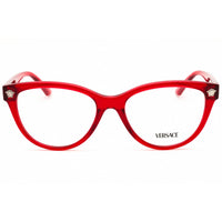 Versace Women's Eyeglasses - Red Plastic Oval Shape Full Rim Frame | 0VE3365U 5495 ,