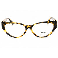 Versace Women's Eyeglasses - Yellow Havana Plastic Full Rim, 55mm | 0VE3366 777 ,