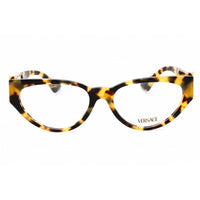Versace Women's Eyeglasses - Yellow Havana Plastic Full Rim, 53mm | 0VE3366 777 ,