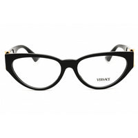 Versace Women's Eyeglasses - Black Acetate Cat Eye Full Rim, 55mm | 0VE3366 GB1 ,