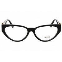 Versace Women's Eyeglasses - Black Acetate Cat Eye Full Rim Frame | 0VE3366F GB1 ,