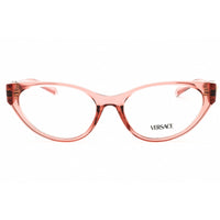 Versace Women's Eyeglasses - Transparent Pink Acetate Cat Eye Frame | 0VE3372U 5322 ,