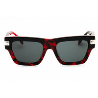 Versace Unisex Sunglasses - Top Black/Red Havana Full Rim Frame | 0VE4464F 545787 ,