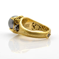 Konstantino Women's Callas 18K Yellow Gold & Pearl Ring DMK01162-18KT-645 ,