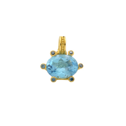 Konstantino Women's Callas 18K Yellow Gold & Diamond Pendant MEMK04033-18KT-567 ,