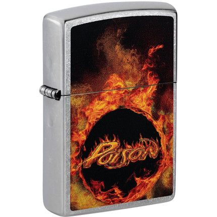Zippo Windproof Pocket Lighter - Poison Fire Design in Color Image Finish | 47230 ,