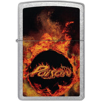 Zippo Windproof Pocket Lighter - Poison Fire Design in Color Image Finish | 47230 ,