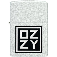 Zippo Windproof Pocket Lighter - Ozzy Osbourne Logo Design Glacier Finish | 47232 ,