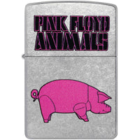 Zippo Windproof Lighter - Pink Floyd Animals Design Street Chrome Finish | 47241 ,