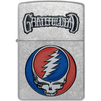 Zippo Windproof Lighter - Grateful Dead Steal Your Face Design Street Chrome | 47247 ,
