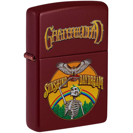 Zippo Windproof Lighter - Grateful Dead Sunshine Daydream Design Merlot Finish | 47249 ,