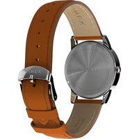 Timex Men's Watch - Easy Reader Green Dial Brown Leather Strap Date | TW2W54600JT ,