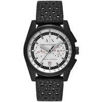 Armani Exchange Men's Watch - Parker Chronograph Grey Dial Black Strap Date | AX2865 ,