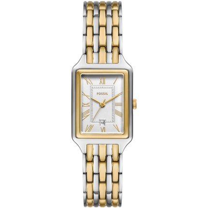 Fossil Women's Watch - Raquel Quartz Silver Dial Two Tone Steel Bracelet | ES5368 ,