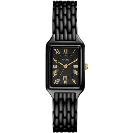 Fossil Women's Watch - Raquel Quartz Black Dial Stainless Steel Bracelet | ES5385 ,