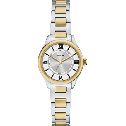 Fossil Women's Watch - Gilmore Quartz Silver Dial Two Tone Steel Bracelet | ES5422 ,