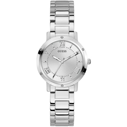 Guess Women's Watch - Dawn Quartz Silver Dial Silver Bracelet | GW0404L1 ,