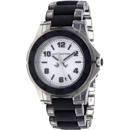 Juicy Couture Women's Watch - Rich Girl Black and Transparent Bracelet | 1900870 ,