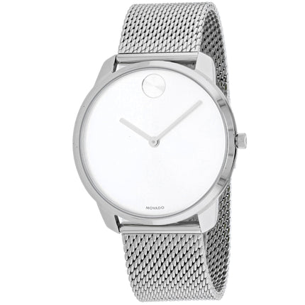 Movado Men's Watch - Bold Quartz Silver Stainless Steel Mesh Bracelet | 3600589 ,