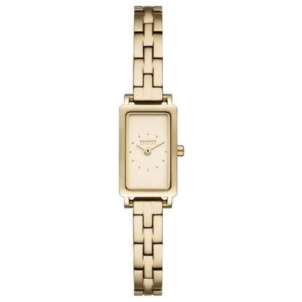Skagen Women's Analog Watch - Hagen Quartz Gold Tone Dial Steel Bracelet | SKW3154 ,