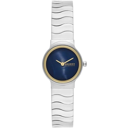Skagen Women's Watch - Freja Lille Quartz Blue Dial Stainless Steel Bracelet | SKW3171 ,