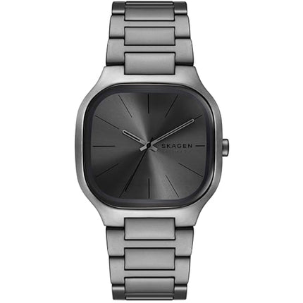 Skagen Men's Analog Watch - Mellem Quartz Grey Dial Steel Bracelet, 40mm | SKW6936 ,
