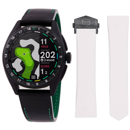 Tag Heuer Men's Smart Watch - Connected Golf White Silicone Strap | SBR8080.EB0284 ,
