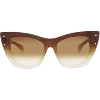 Bugatti Women's Sunglasses - Bone/White Gold Acetate/Titanium Full Rim Frame | 48L BNE ,
