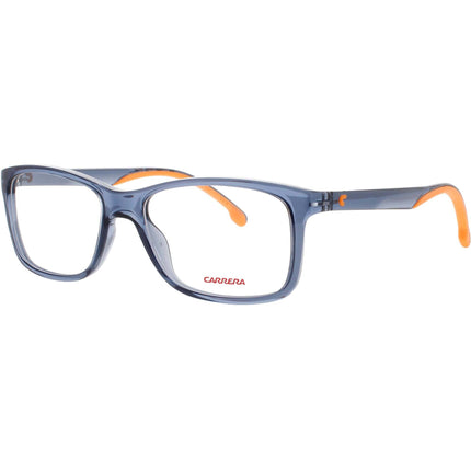 Carrera Unisex Eyeglasses - Square Shape Blue Plastic Full Rim Frame | 8880 0PJP ,