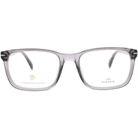 David Beckham Men's Eyeglasses - Square Shape Grey Acetate Full Rim Frame | 1063 KB7 ,