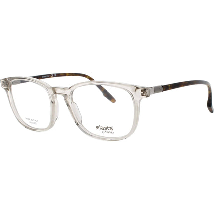 Elasta Men's Eyeglasses - Square Shape Crystal Acetate Full Rim Frame | E 8002 900 ,