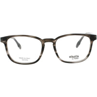 Elasta Men's Eyeglasses - Square Striped Grey Acetate Full Rim Frame | E 8002 PZH ,