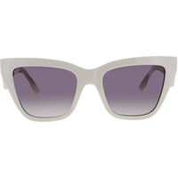 Karl Lagerfeld Women's Sunglasses - Cat Eye Shape White Plastic Frame | KL6184S 105 ,