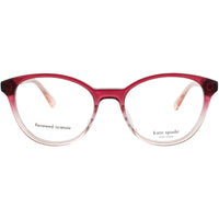 Kate Spade Women's Eyeglasses - Cat Eye Red/Pink Acetate Full Rim Frame | AGGIE 92Y ,