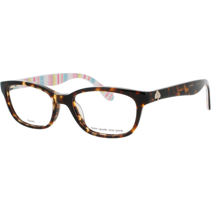 Kate Spade Women's Eyeglasses - Cat Eye Shape Dark Havana Acetate Frame | BRYLIE RNL ,