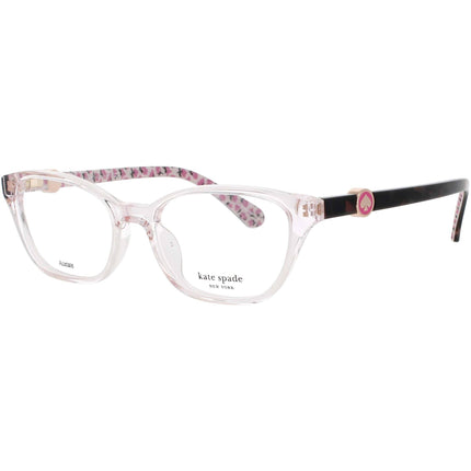 Kate Spade Women's Eyeglasses - Cat Eye Pink Acetate Full Rim Frame | EMMALEE 35J ,